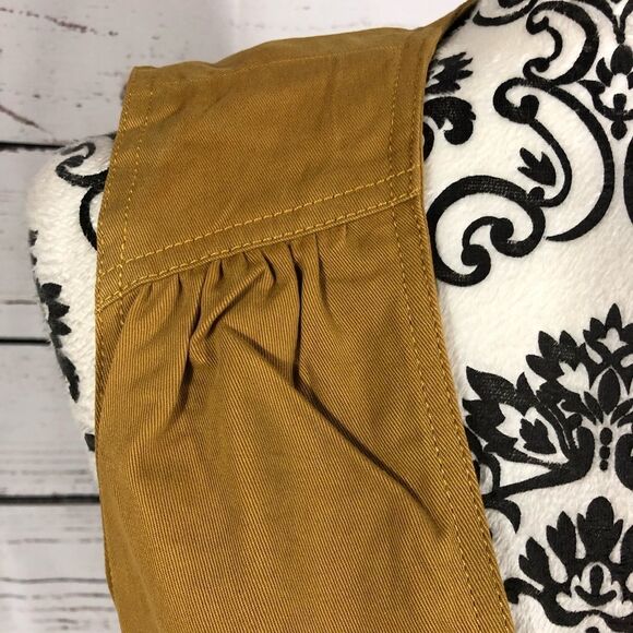 Revolve Stevie May Alto Cotton Twill Belted Zip Up Mini Dress Mustard Yellow - Picture 8 of 11